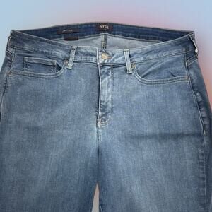 NYDJ Women’s 18 SHERI SLIM Blue Jeans